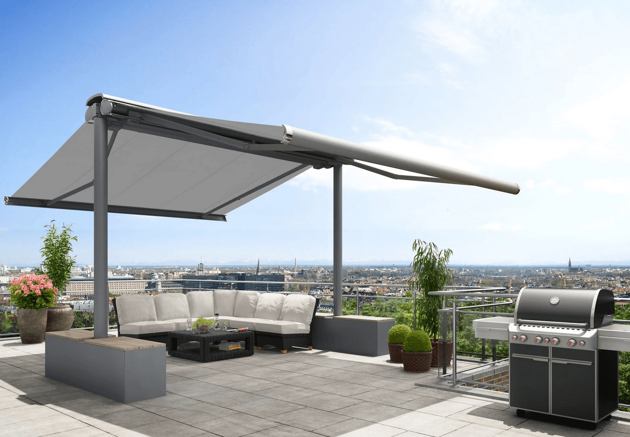 Markisensysteme von markilux: freistehende Markisen und mehr