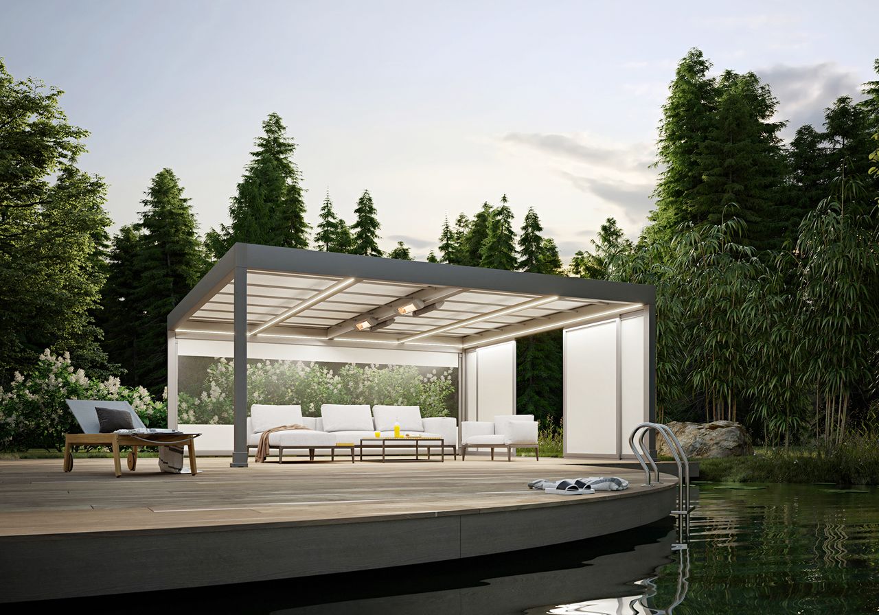 Freistehenden Markise von markilux